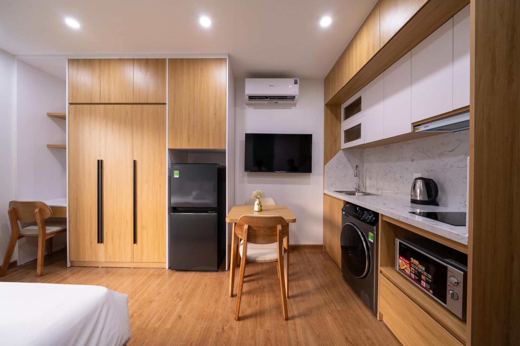 Moonlit Serviced Apartment Hanoï Extérieur photo