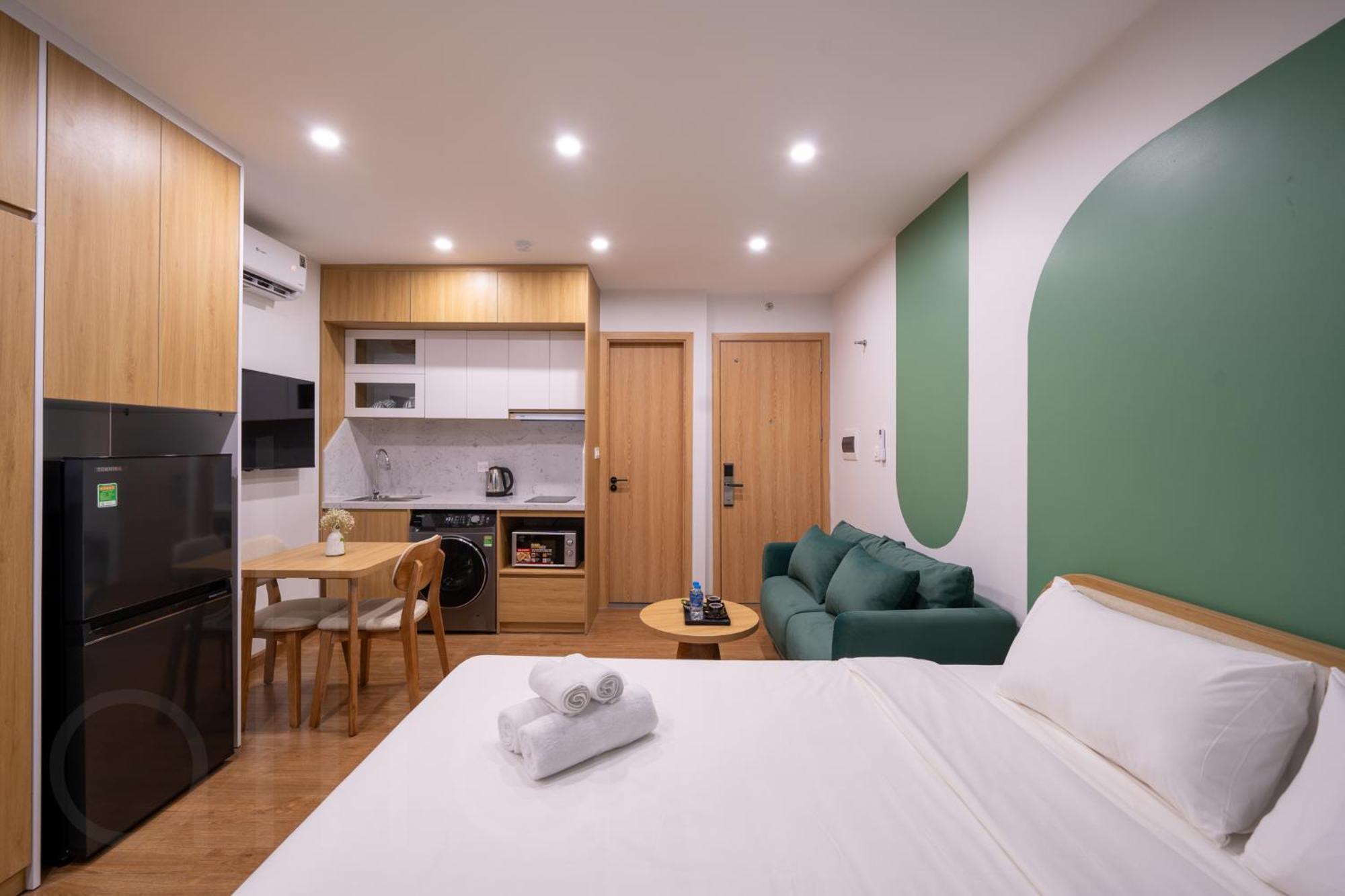 Moonlit Serviced Apartment Hanoï Extérieur photo