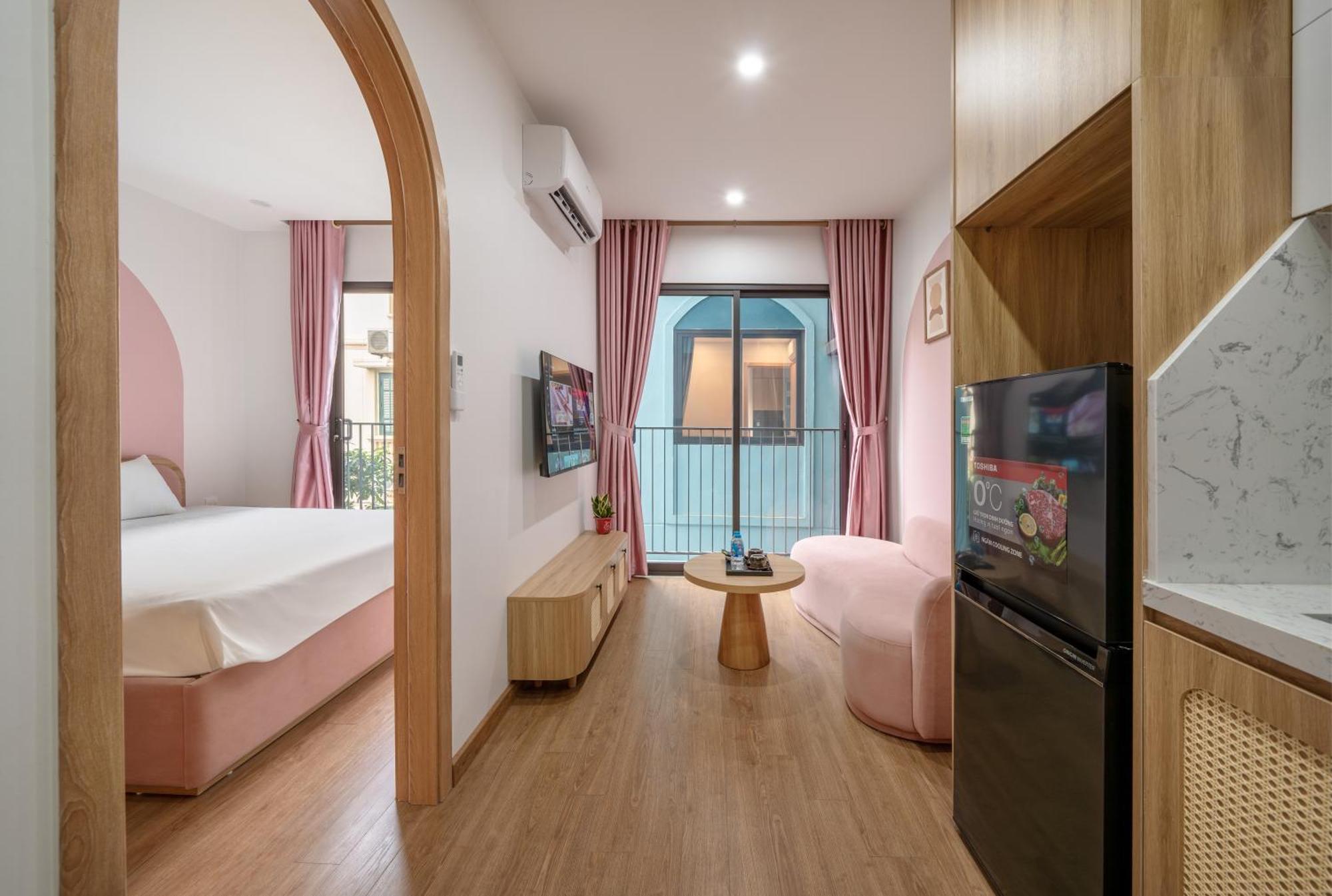 Moonlit Serviced Apartment Hanoï Extérieur photo
